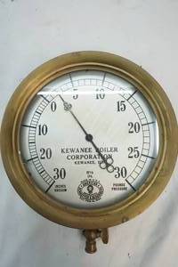 lot 120 image: Kewanee Boiler gauge