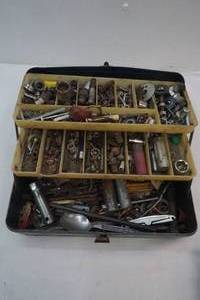lot 170 image: Old Pal tackle box, hardware