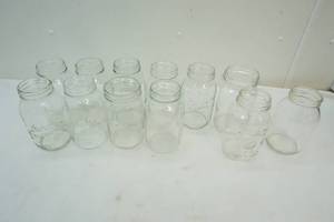 lot 186 image: Canning jars