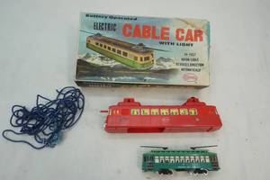 lot 230 image: Vintage electric cable car