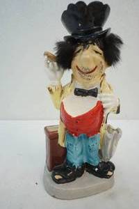 lot 245 image: Vintage ceramic valet hobo