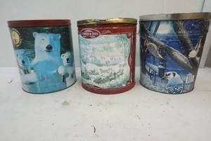 lot 256 image: Popcorn tins