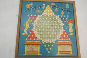 lot 276 image: Chinese Checkers board