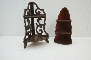 lot 344 image: corner shelves
