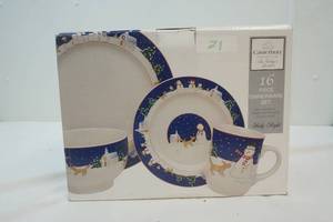 lot 357 image: Canterbury dinnerware set