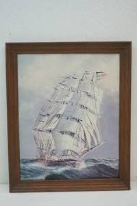 lot 359 image: sailing boat picture