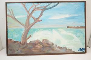 lot 361 image: water scene picture