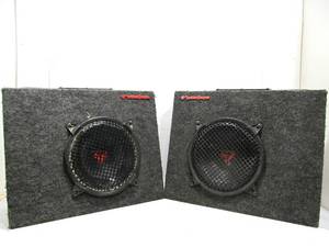 lot 70 image: Pair of Rockford Fosgate Car Speakers Subwoofers