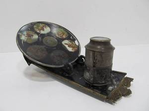 lot 16 image: Early Antique 1880s German Glass Slide Viewer