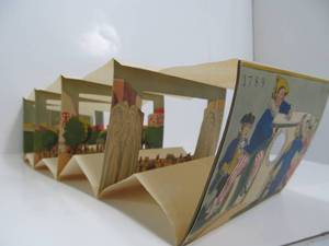 lot 154 image: Awesome 1939 Worlds Fair Peepshow Movable Toy Booklet