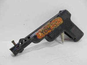 lot 192 image: Very Cool Vintage 1930s era Sparking Super Automatic Toy Tom-Gun