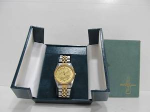 lot 196 image: Vintage Coca Cola Company Award Watch by Jostens