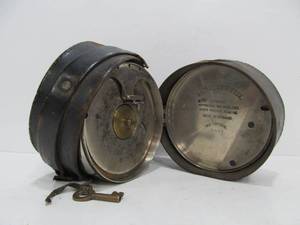 lot 197 image: Antique Early 1900s NANZ & Company Time Detector