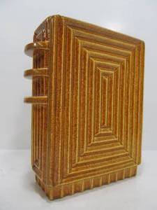 lot 220 image: VINTAGE Art Deco Design Red Wing USA 9 Ceramic Vase #1158