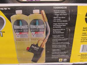 lot 187 image: Brand New Bernzomatic Torch Kit