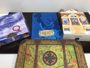 lot 245 image: Mint Condition Promotional Book Sets wCustom Display Boxes