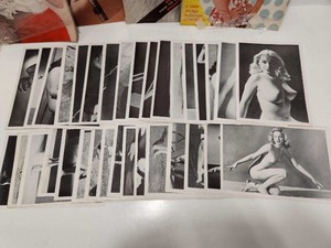 lot 265 image: Lot of Vintaeg Risque Mens Magazines Photos etc