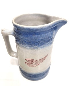 lot 287 image: Signed RED WING McDonalds Stoneware Pitcher - 1997