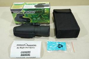 lot 47 image: Night Owl Optics NOXM50 Night Vision Monocular