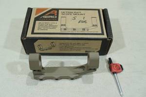 lot 48 image: Aero Precision Ultralight Scope Mount - 1 - Standard Relief, Flat Dark Earth