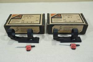 lot 54 image: 2 Aero Precision Ultralight Scope Mounts - 30mm - Extended Relief, Anodized Black