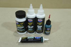 lot 60 image: Lucas Oil Extreme Duty Gun Maintenance Oils and Cleaners