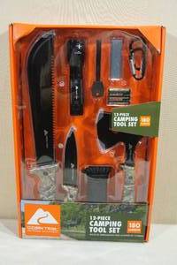 lot 69 image: Ozark Trail 12 Piece Camping Tool Knife Set