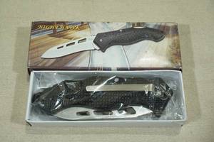 lot 87 image: Frost Cutlery Night Hawk Folding Pocket Knife