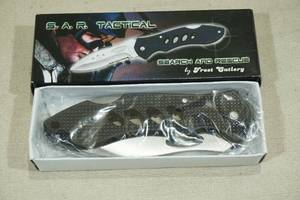 lot 88 image: Frost Cutlery S.A.R. Tactical Folding Pocket Knife