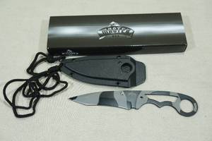 lot 91 image: Master Cutlery Skeleton Style Handle Knife with Sheath