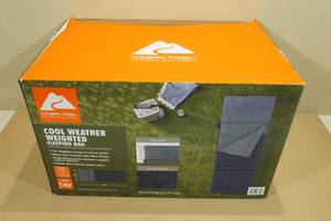 lot 133 image: Ozark Trail Cool Weather Weighted Sleeping Bag