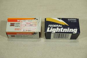 lot 165 image: 100 Rounds .22 LR Ammo - Federal, Winchester