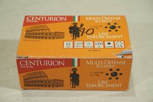 lot 190 image: 10 Centurion Multi-Defense 12 Gauge Buckshot Shotshells