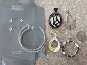 4-Charms (2-Lia Sophia), 2-Others, Pair Hoops, 3-CZ Studs