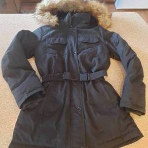 Michael Kors Black Parka With Removable Hood Black Size XS
