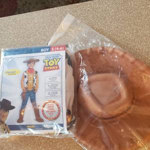 Boys Size 4-6 Woody Costume