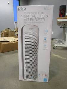 lot 9 image: PureZone Elite 4-in-1 True HEPA Air Purifier (NEW IN OPEN BOX)
