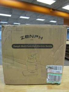 lot 23 image: Zenph Electric Kettle, 1.5L Glass Electric Kettle (OPEN BOX)