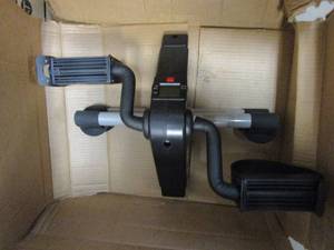 lot 37 image: Portable Under Desk Stationary Fitness Machine (OUT OF PACKAGING)
