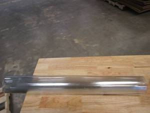 lot 40 image: 24 in Clear Carpet Protector Mat (UNKNOWN LENGTH)