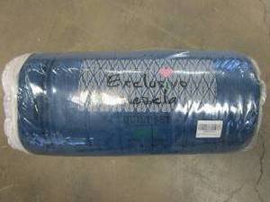 lot 56 image: Dark Blue Queen Quilt Set (PACKAGING IS DAMAGED)