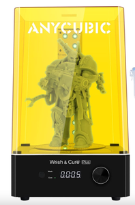 lot 34 image: ANYCUBIC 3d printer Wash and Cure Plus, Largest 2 in 1 Wash Cure Machine (NEW IN OPEN BOX)