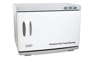 lot 99 image: ForPro Professional Collection Premium Hot Towel Warmer in White (OPEN BOX)