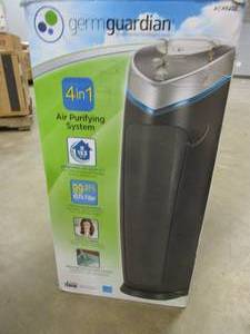 lot 83 image: Germ Guardian Air Purifier with HEPA 13 Filter, Removes 99.97% of Pollutants, Covers Large Room up to 743 Sq. Foot Room in 1 Hr (OPEN BOX)