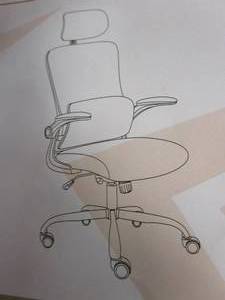 lot 102 image: Dual Thunder Office Chair in Black (IN BOX)