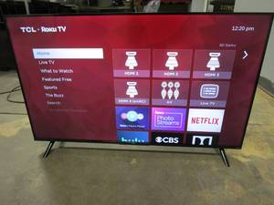 TCL 43 Class 4-Series 4K UHD HDR Smart Roku TV  43S45