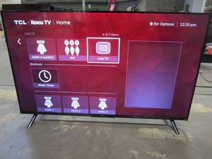 TCL 43 Class 4-Series 4K UHD HDR Smart Roku TV  43S455