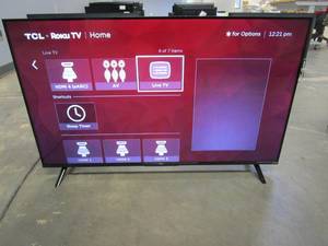 TCL 43 Class 4-Series 4K UHD HDR Smart Roku TV  43S455