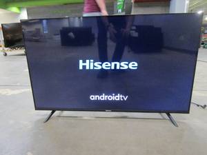 Hisense A4 Series 43-Inch Class FHD Smart Android TV with DTS Virtual X, Game & Sports Modes, Chromecast Built-in, Alexa Compatibility (43A4H, 2022 New Model) ,Black