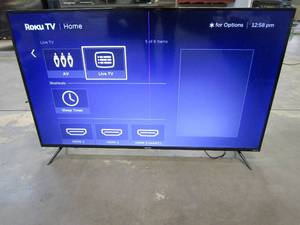 Element 55 4K UHD Roku TV E4AA55R (LINE IN CENTER OF SCREEN)